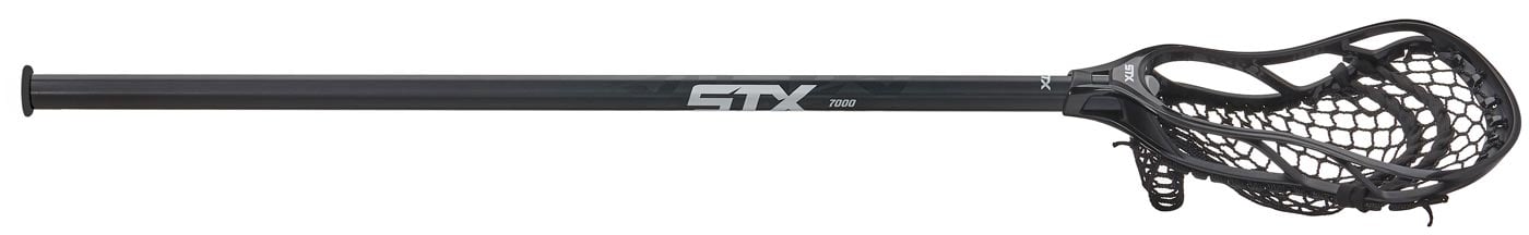 STX Stallion 300 Complete Lacrosse Stick Angle Black