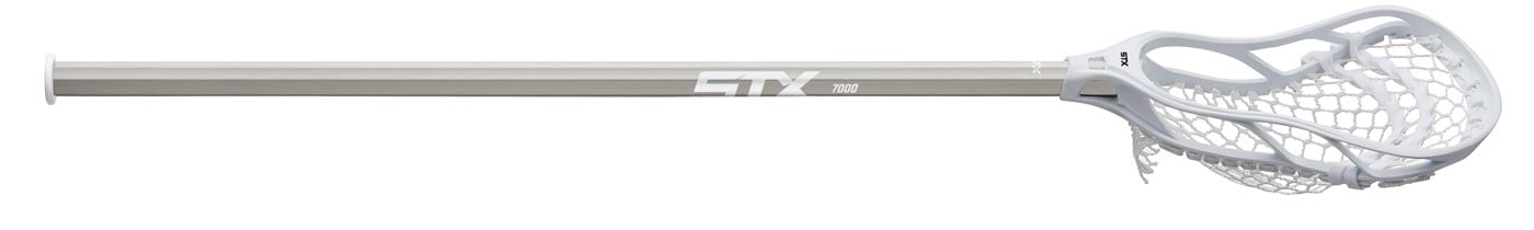 STX Stallion 300 Complete Lacrosse Stick White Angle