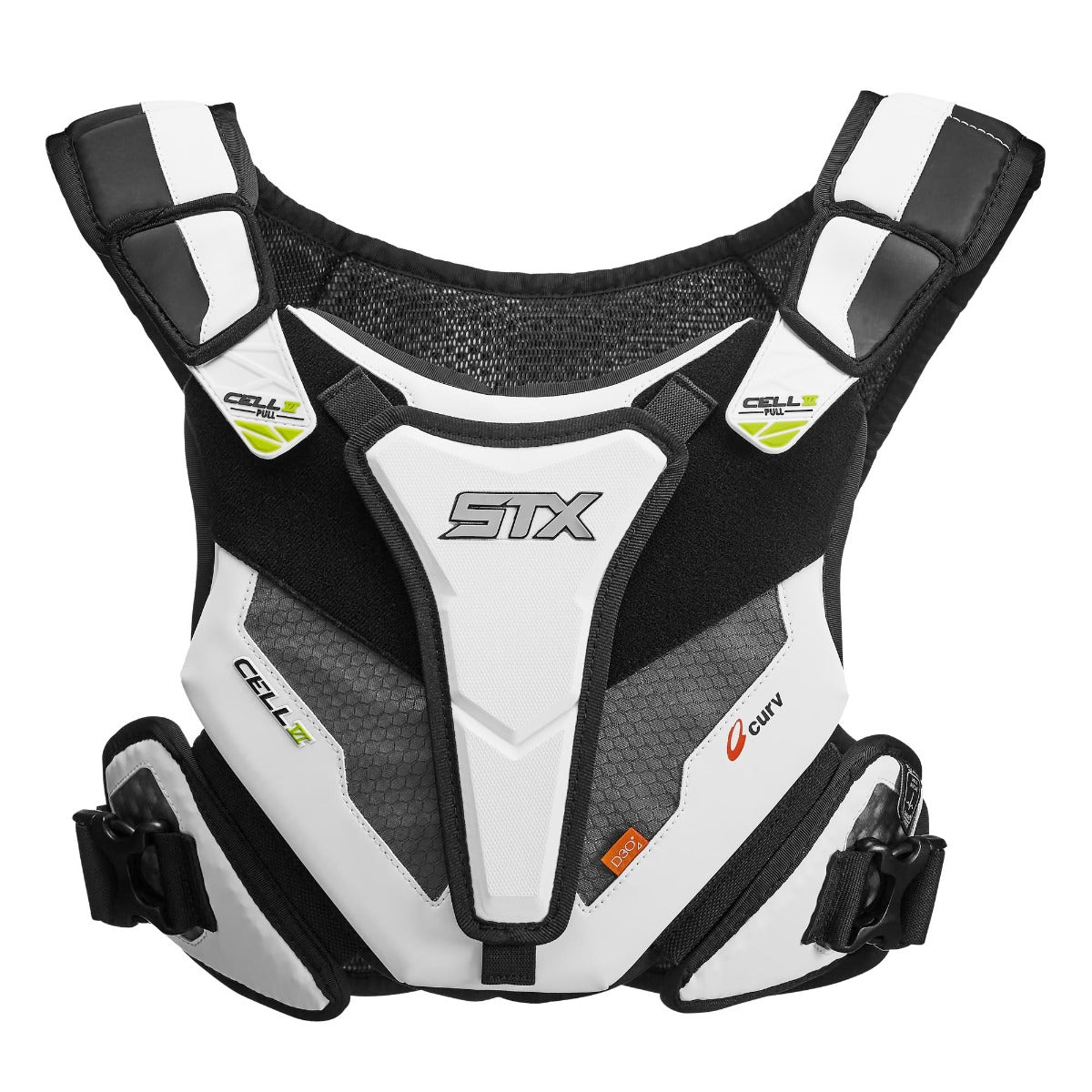 STX Cell 6 Lacrosse Shoulder Pad Liner Front