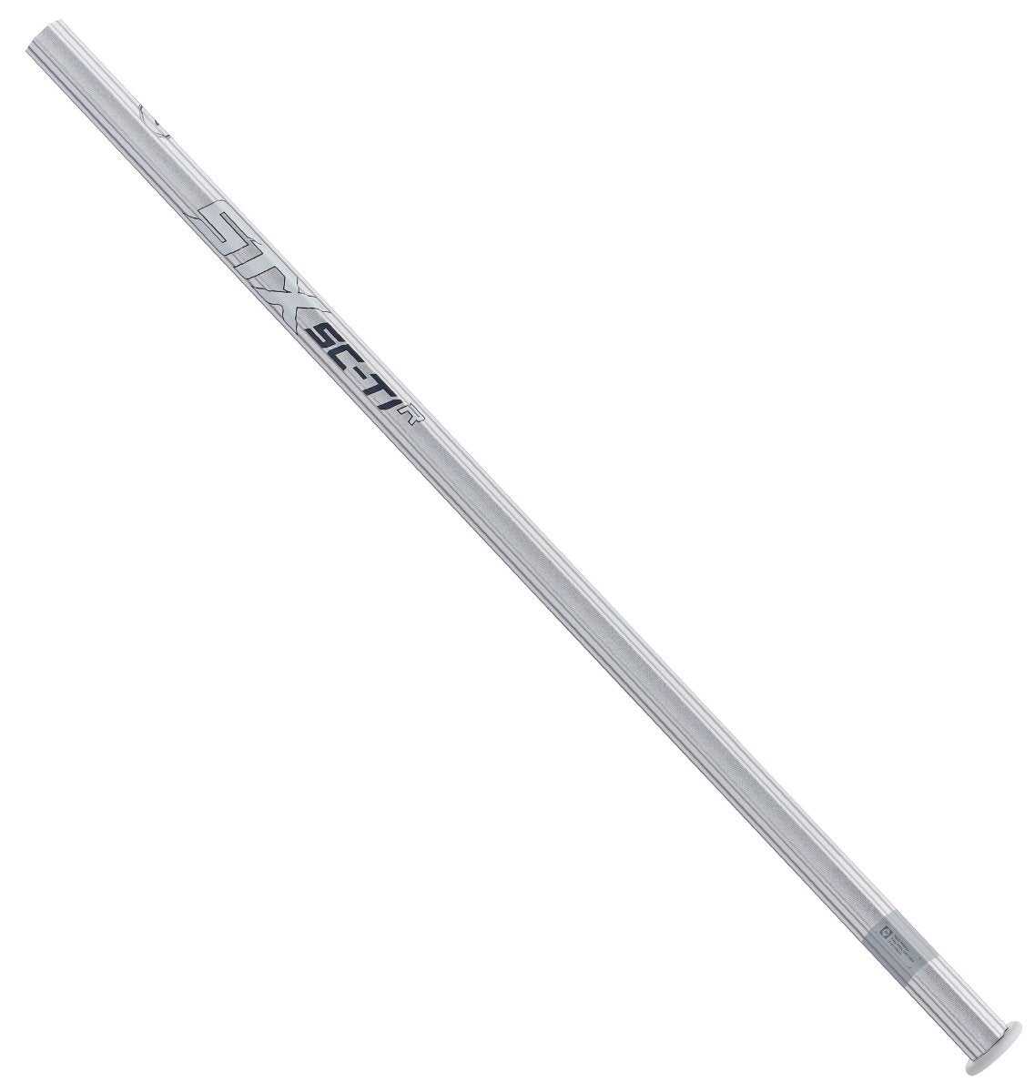 STX ScTi alloy lacrosse handle R profile platinum