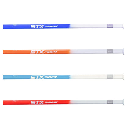 stx fiber x lacrosse handle collegiate color fades - royal blue