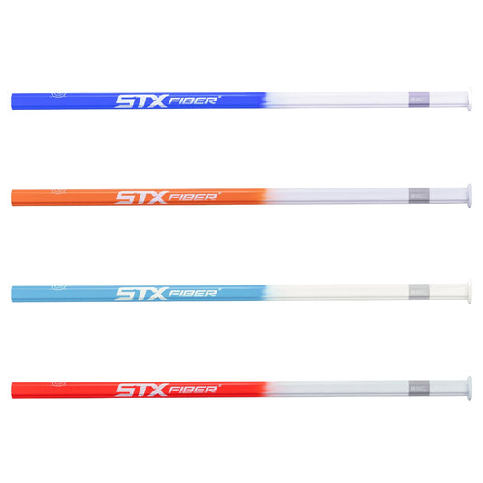 stx fiber x lacrosse handle collegiate color fades - royal blue