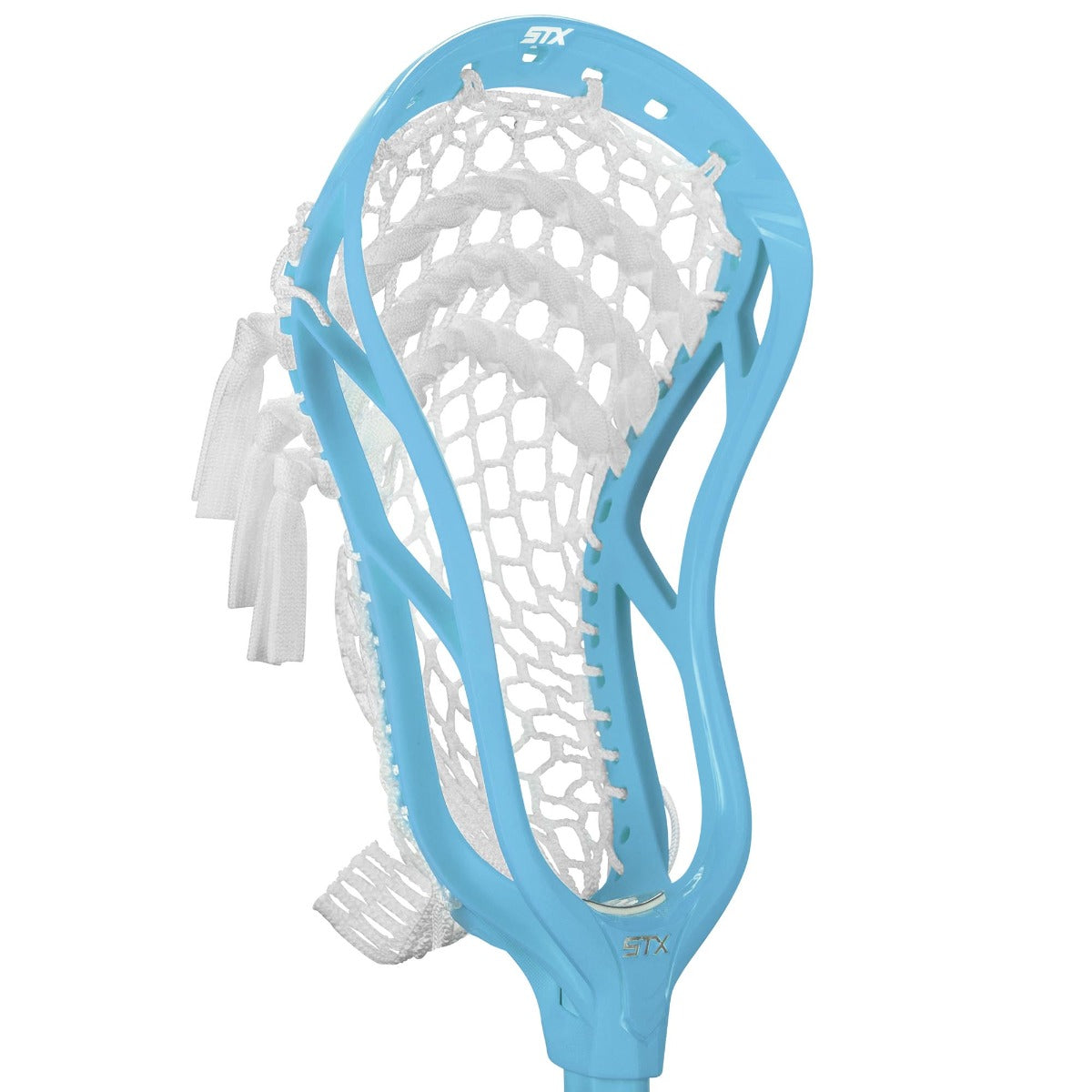 STX Stallion 1K Head Pro Strung Carolina Blue Angled