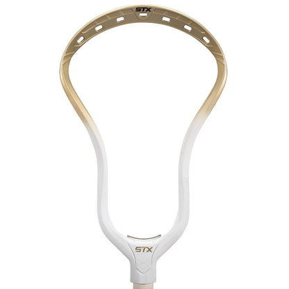 stx stallion 1k unstrung lacrosse head gold fade front