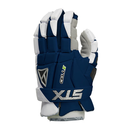 Cell V Gloves Front Navy