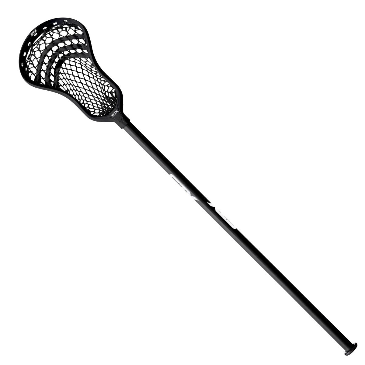 STX Stallion 1K Complete Lacrosse Stick black front