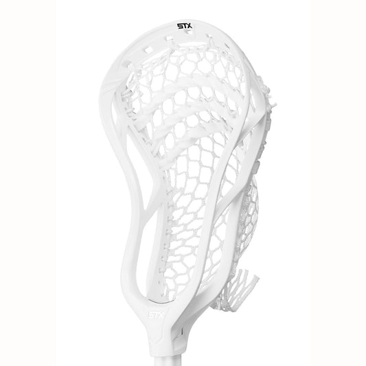 STX Stallion 1K Head Pro Strung White Angle