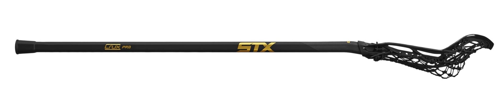 crux pro complete stick black with black lock pocket game on side