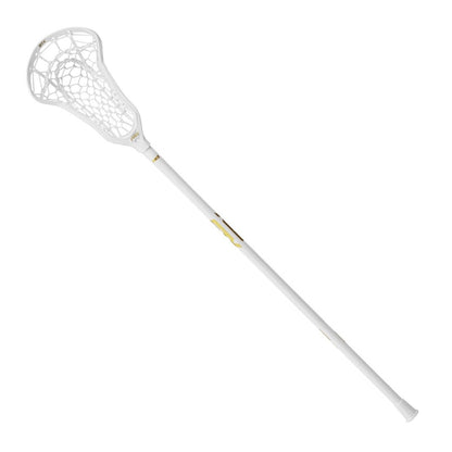 crux pro complete stick white with white lock pocket game on - full stick