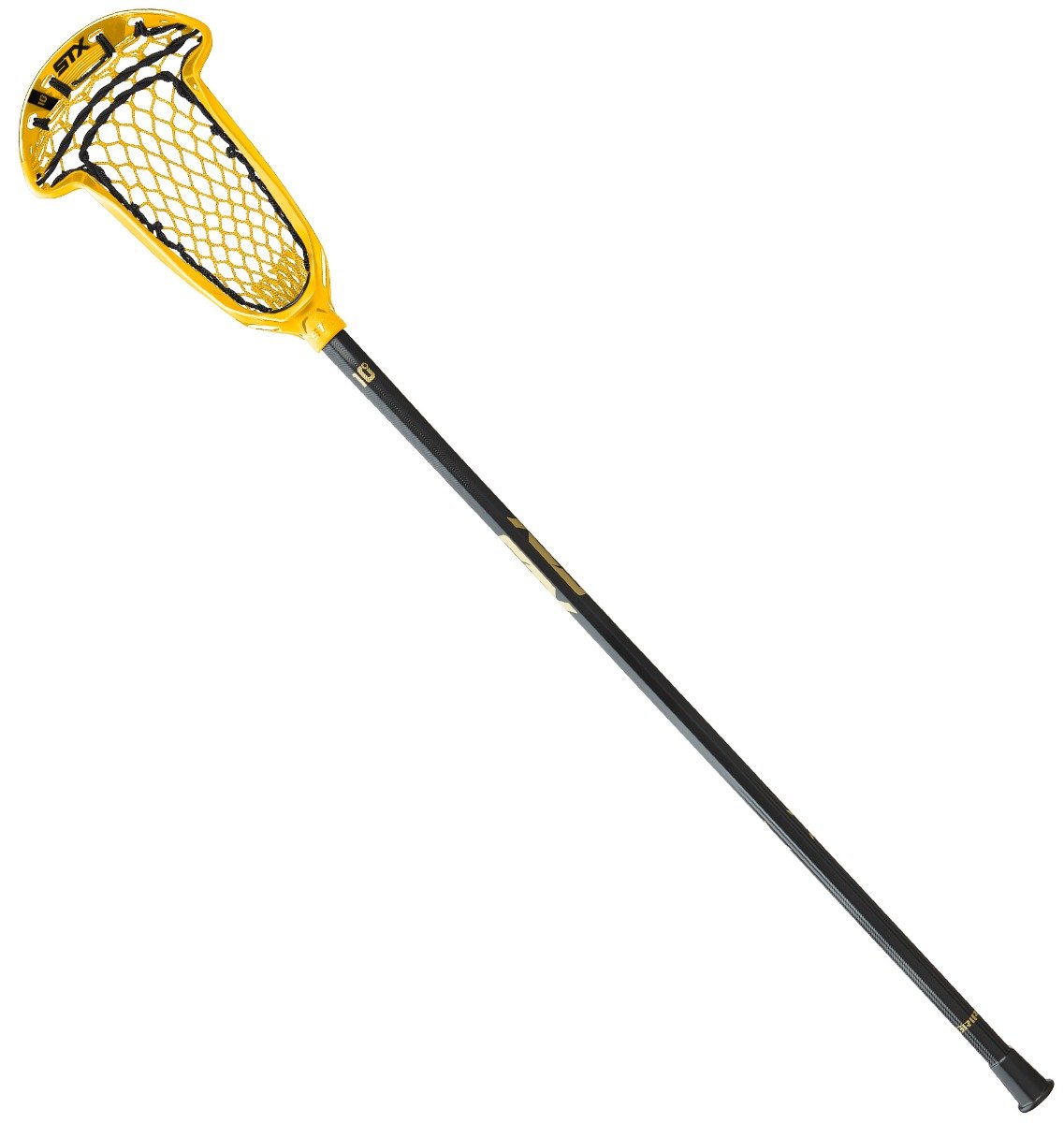 stx axxis women's lacrosse draw stick yellow