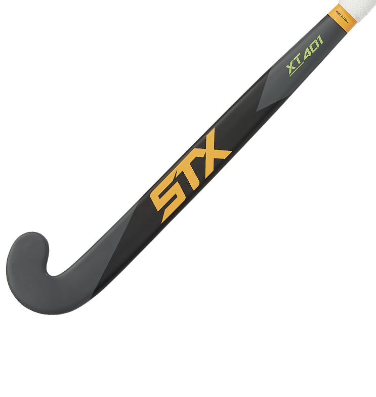 xt 401 field hockey stick black yellow back