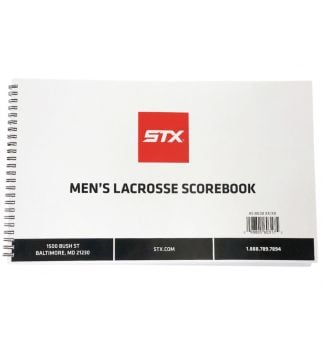 STX Lacrosse Men's Lacrosse Scorebook