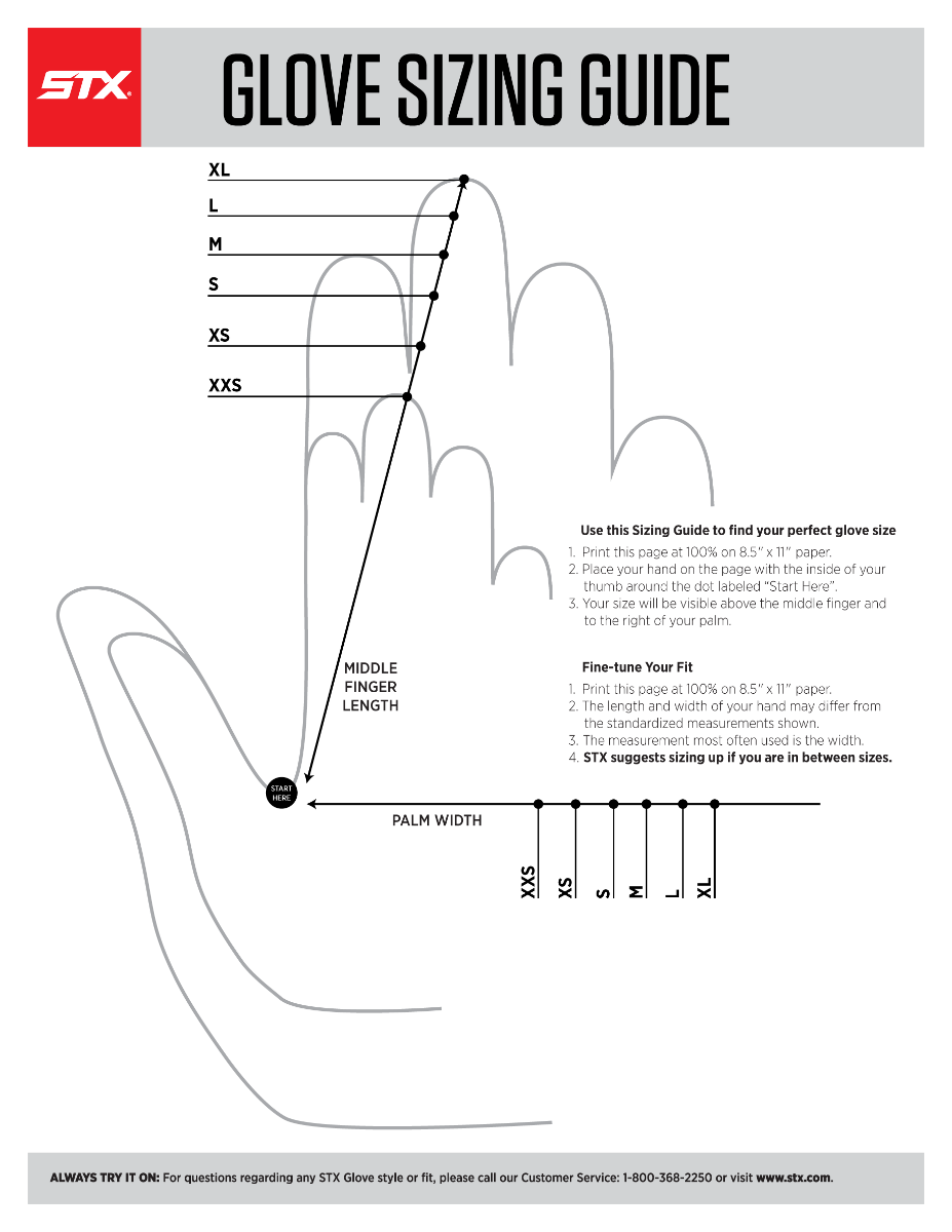 Ice Hockey Gloves Size Chart Images Gloves and Descriptions